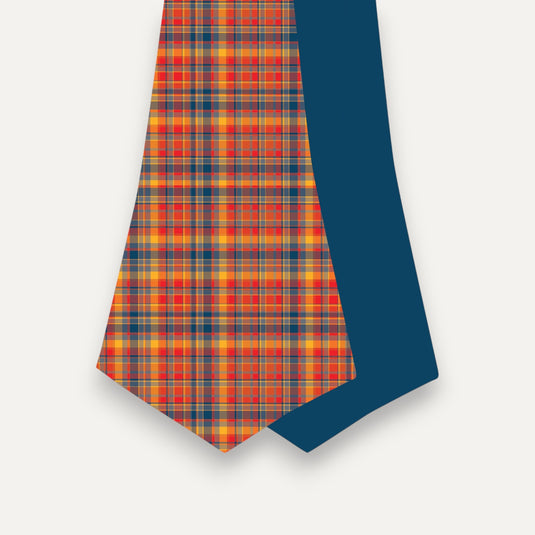 The Balanced Plaid Cravat