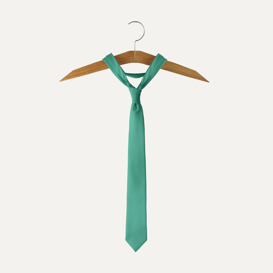 The Everyday Solid Silk Tie – Soft Mint